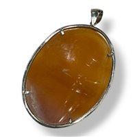 Pendant Mandile 1922 Woman Cammei  in Silver Conchiglia 2KK71672.1 - 2KK71672.1